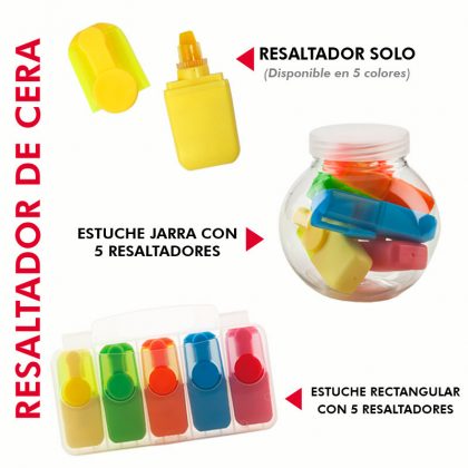 OF-376 Mini resaltador de CERA (Ver OF-376E/OF-376J)