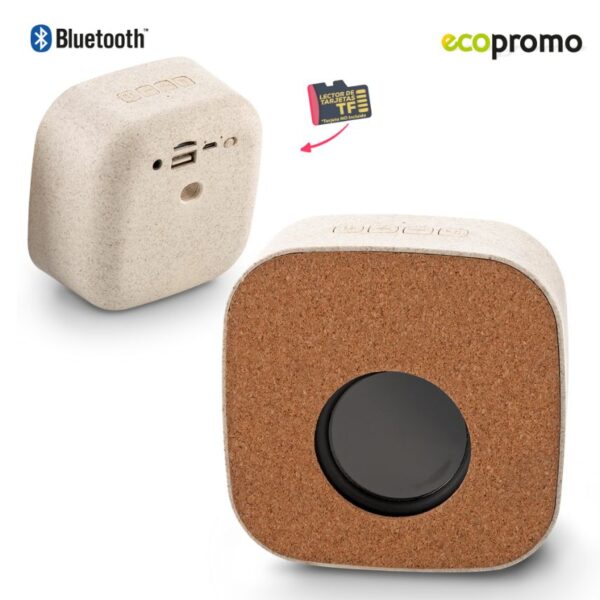 TE-532 Speaker Bluetooth Eco Cork - PRECIO BOMBA