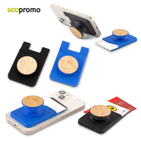 TE-448-1 Portatarjetas Pump Bamboo
