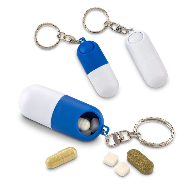 CP-310 Llavero Pastillero Cápsula