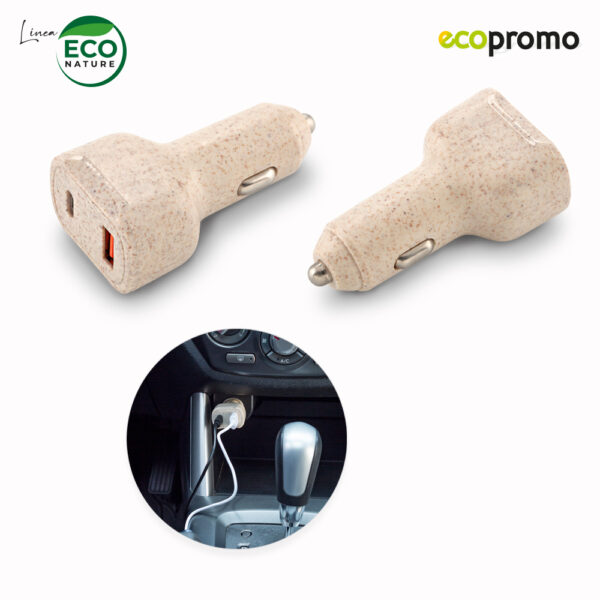 TE-595 Cargador para Carro Eco