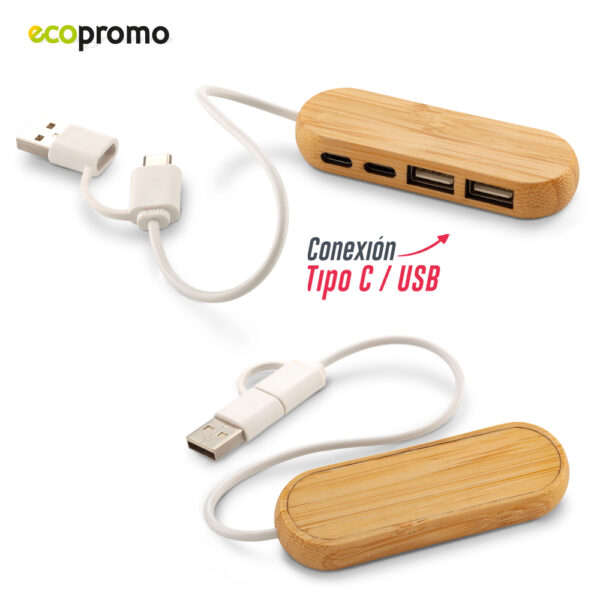 TE-602 Puerto USB Massimo Bamboo