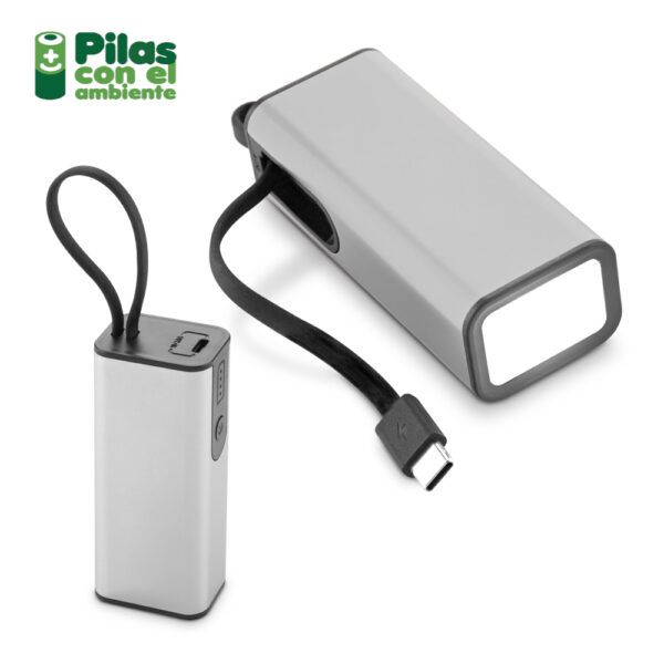 TE-585 Pila Recargable Flashlight 5000 mAh
