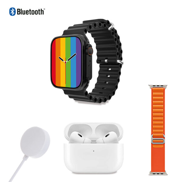 CP-329 Set de Reloj Inteligente con Audífonos OFERTA