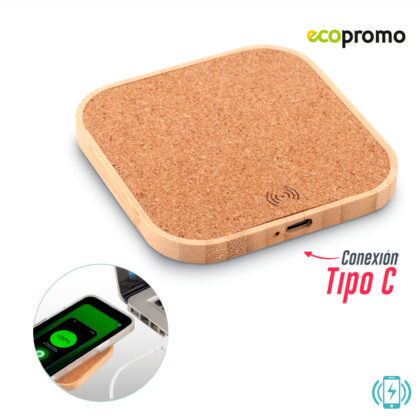 TE-613 Cargador Inalámbrico Sabik Eco