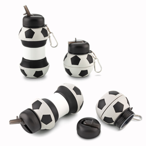 MU-389 Botilito en Silicona Soccer 550ml