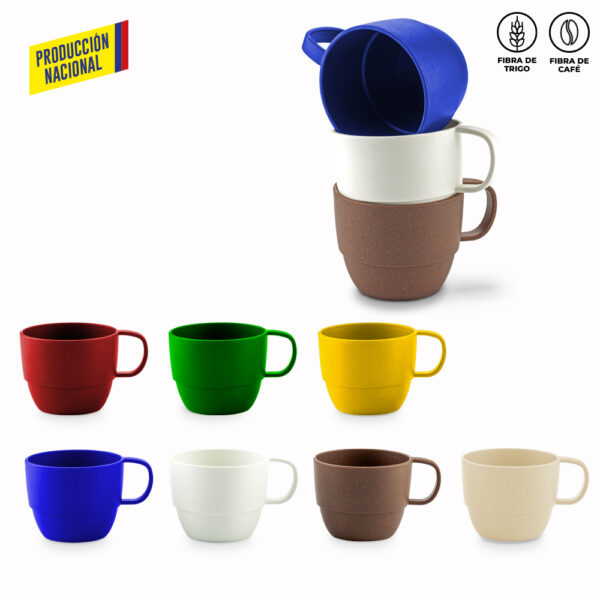 MU-402 Mug Plástico Morning 320ml Produccion Nacional