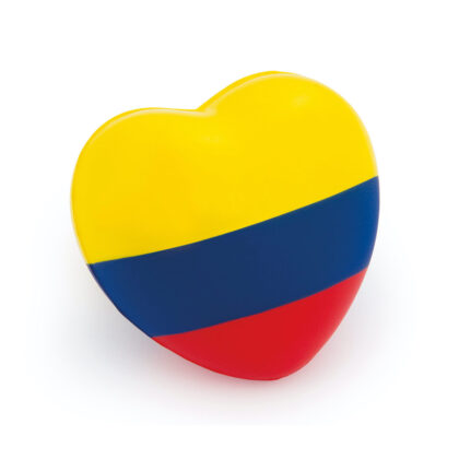 AN0060 Antiestrés Corazón Tricolor