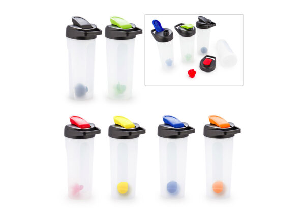 BE0227 Botella Shaker Round 600ml