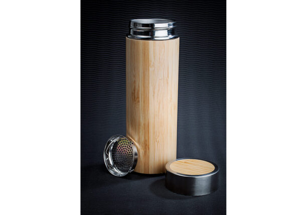 BE0367 Termo Bambú 500ml / 17 Oz - Imagen 2