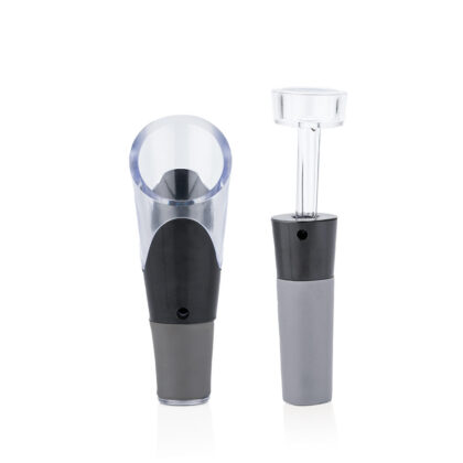 HO0390 Set Escanciador-Tapón Borgoña