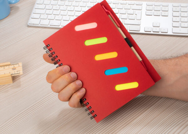 OF0171 Libreta Rainbow con Bolígrafo - Imagen 2