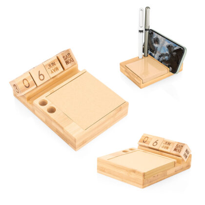 OF0621 Memo Calendario Bambú