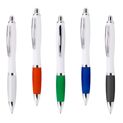 ES0132 Bolígrafo Manchester Blanco