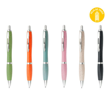 ES0917 Bolígrafo Manchester Paja de Trigo