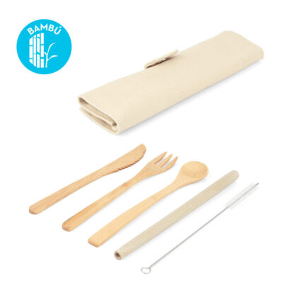 HO0353 Cubiertos Bambú Tunny