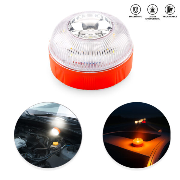HE-328 LUZ DE EMERGENCIA V16 MAGNETICA
