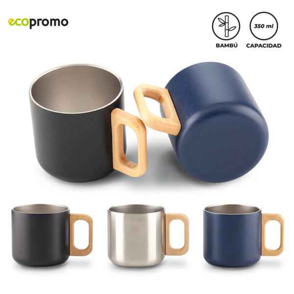 MU-423 MUG METALICO AVENIX  350ml