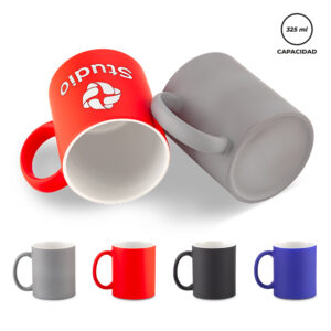 MU-446 MUG EN CERAMICA RUBBER 325ml