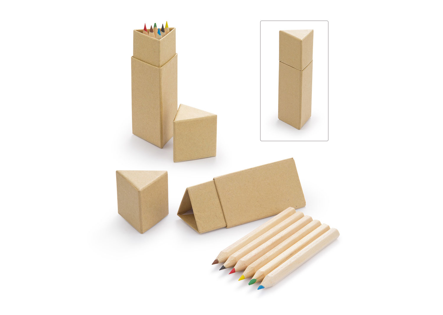 ES0669 Set 6 Colores Trío