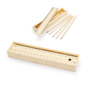 ES0672 Set 8 Colores Wood