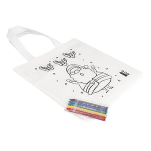 BO0512 Bolsa para colorear Santa