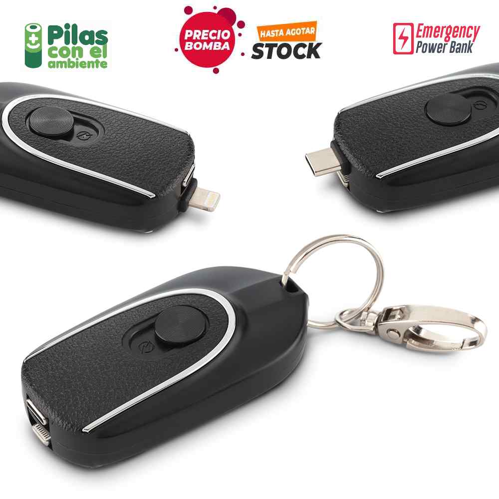TE-559 Pila Recargable Llavero 1200 mAh - PRECIO BOMBA