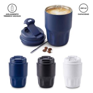 MU-492 MUG METÁLICO ALLOY 260ML NUEVO