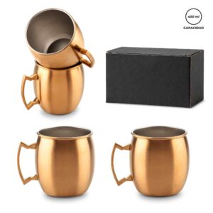 MU-460 SET DE MUGS MOSCOW MULE 450ml