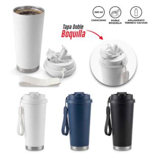 MU-470 MUG METALICO TORINO 500ml