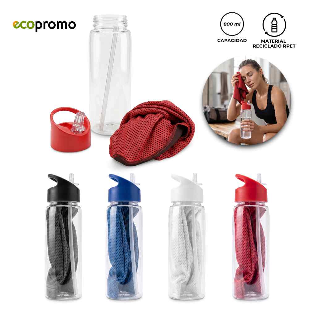 MU-473 BOTILITO PLASTICO ARKO RPET 800ml