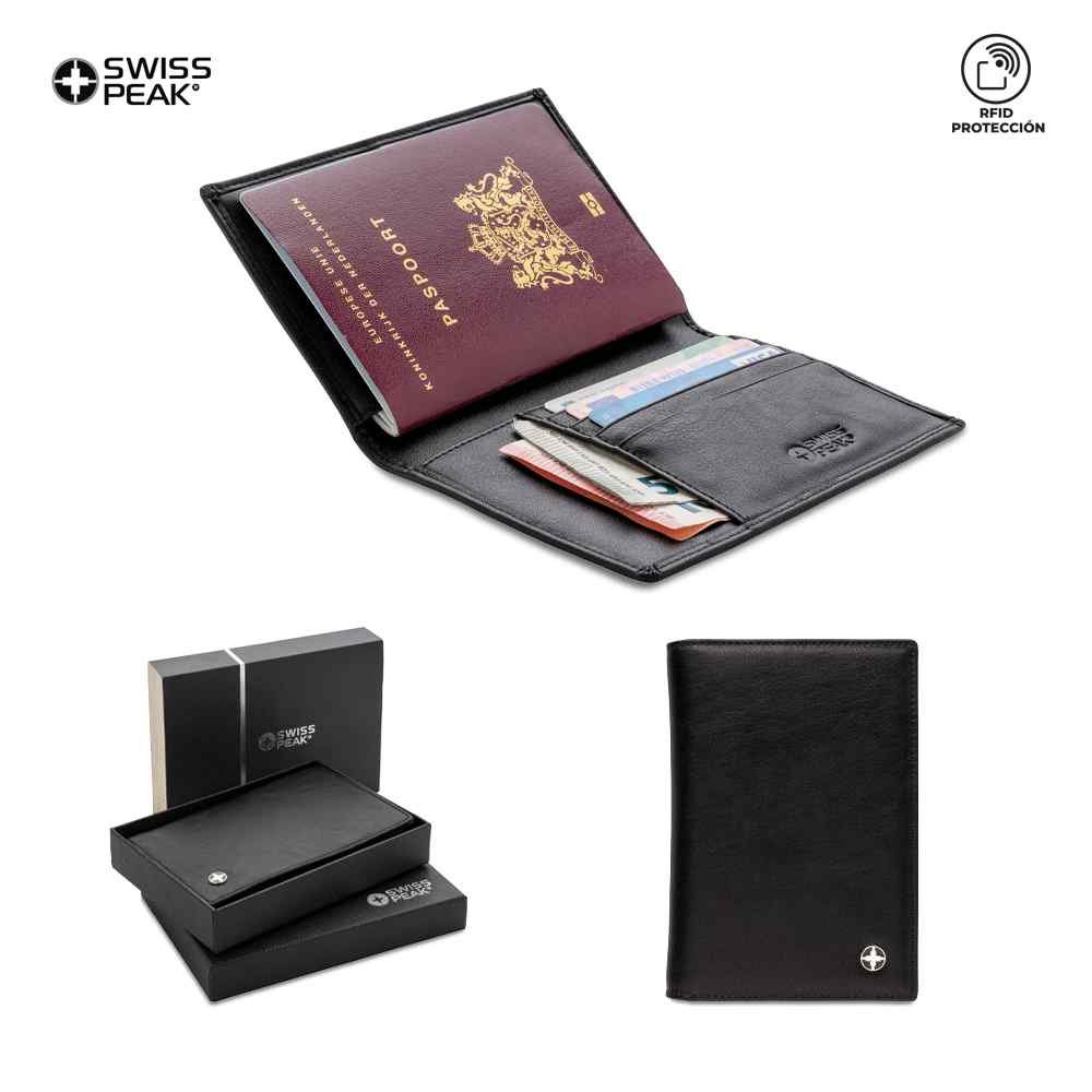 VA-1258 PORTAPASAPORTE BOOK SWISS PEAK