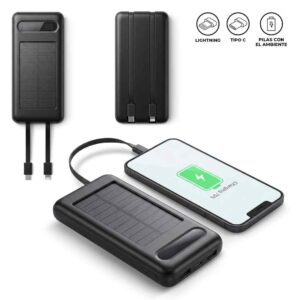 TE-741 PILA RECARGABLE SOLAR TERRA 10000mAh